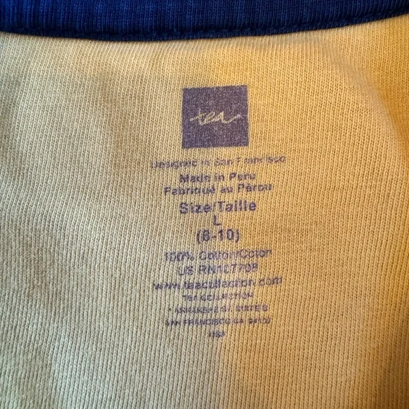 Tea Collection Mustard 'Little Citizen' Tee - Picture 4 of 9